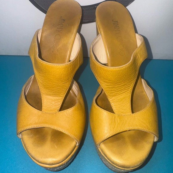 {Jimmy Choo} Wedge Heels size 37 - Picture 3 of 10